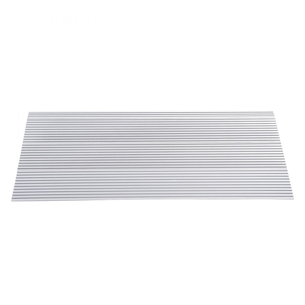 VEVOR Door Threshold Ramp, 3" Rise, 800 lbs Load Capacity, Door Ramp for Wheelchairs, Aluminum Threshold Ramp for Doorways, Adjustable Modular Threshold Ramp for Wheelchairs, Scooters, Power Chairs 