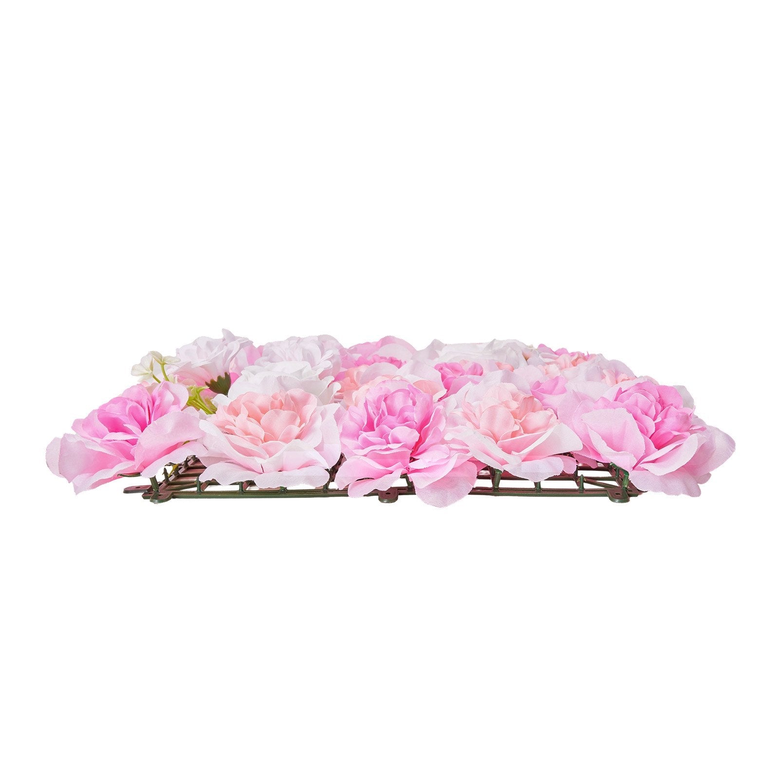 VEVOR 3D Flower Wall Panel 12 PCS 15x15 in Artificial Floral Mat for Wedding 