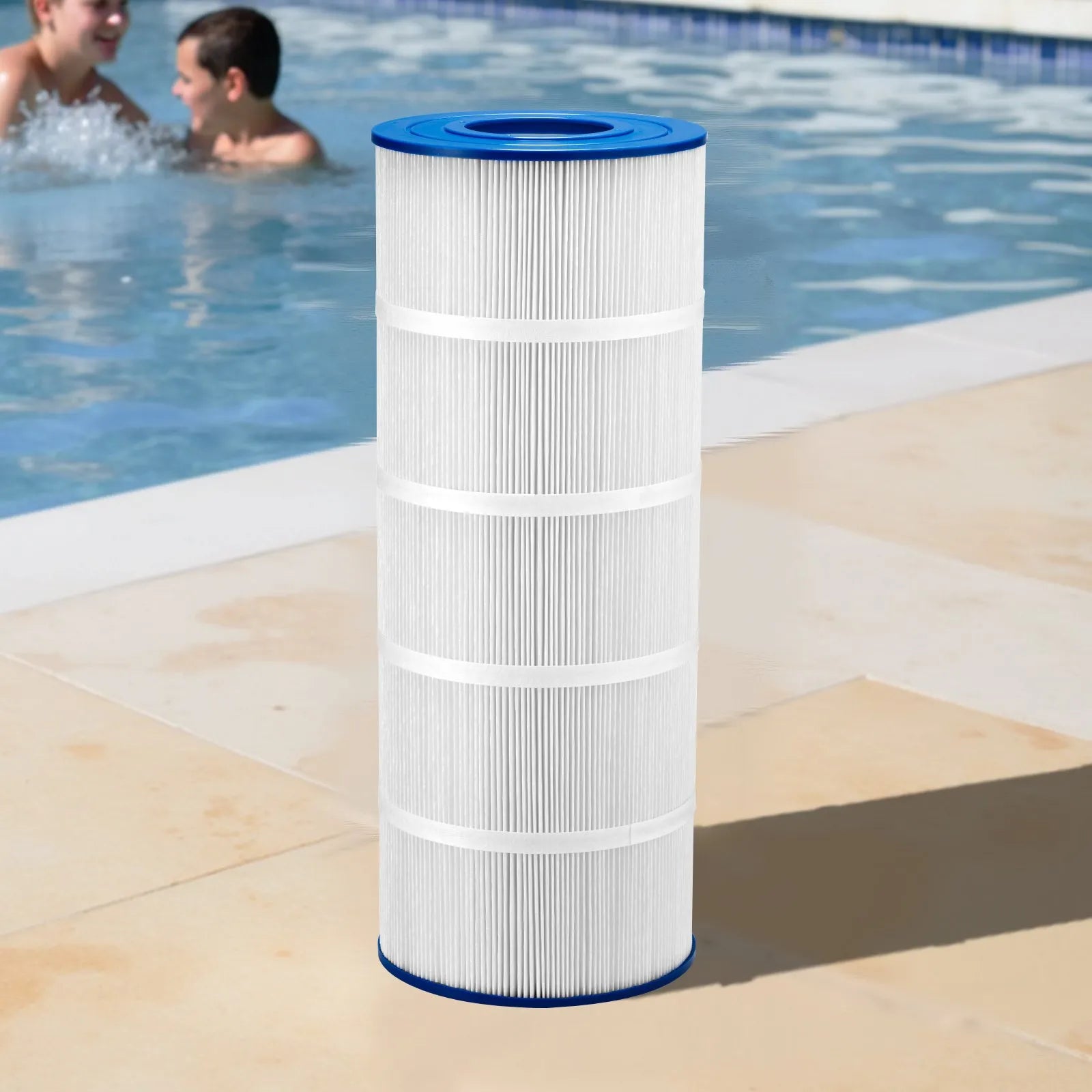 VEVOR Hot Tub Spa Pool Filter Cartridge 120 Sq. Ft Compatible Hayward CX1200RE