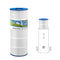 VEVOR Hot Tub Spa Pool Filter Cartridge 120 Sq. Ft Compatible Hayward CX1200RE
