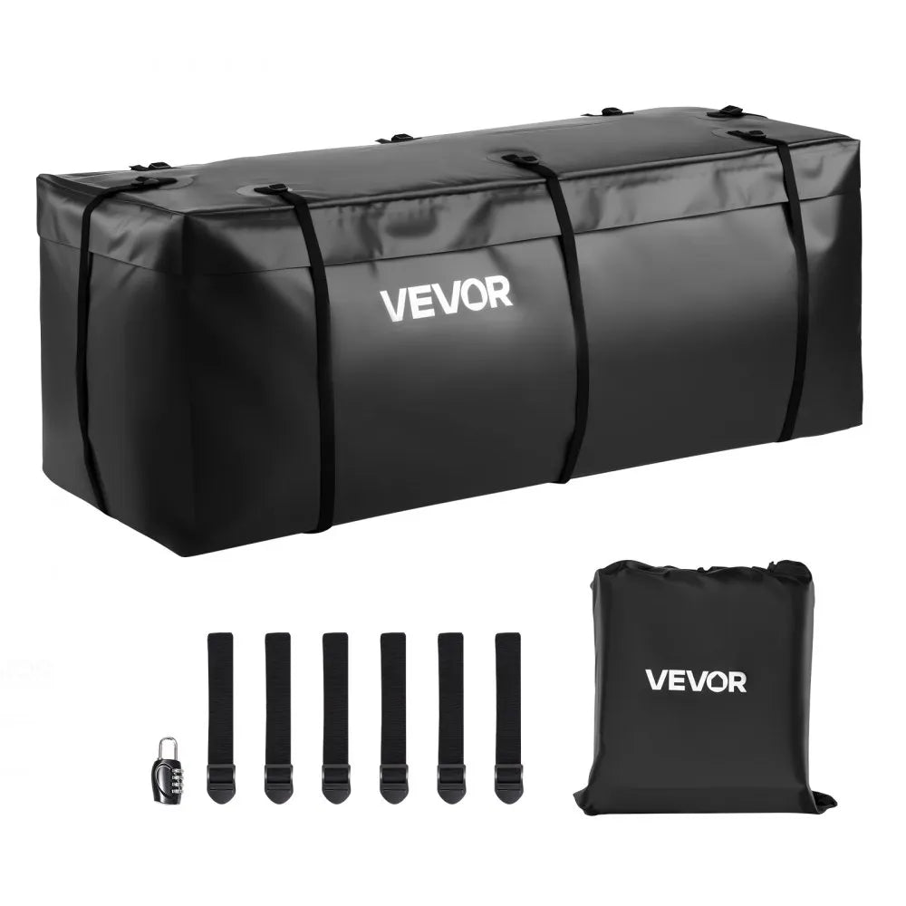 VEVOR Hitch Cargo Carrier Bag 57.48 x 19.49 x 23.82 in (16 Cu.ft) Waterproof