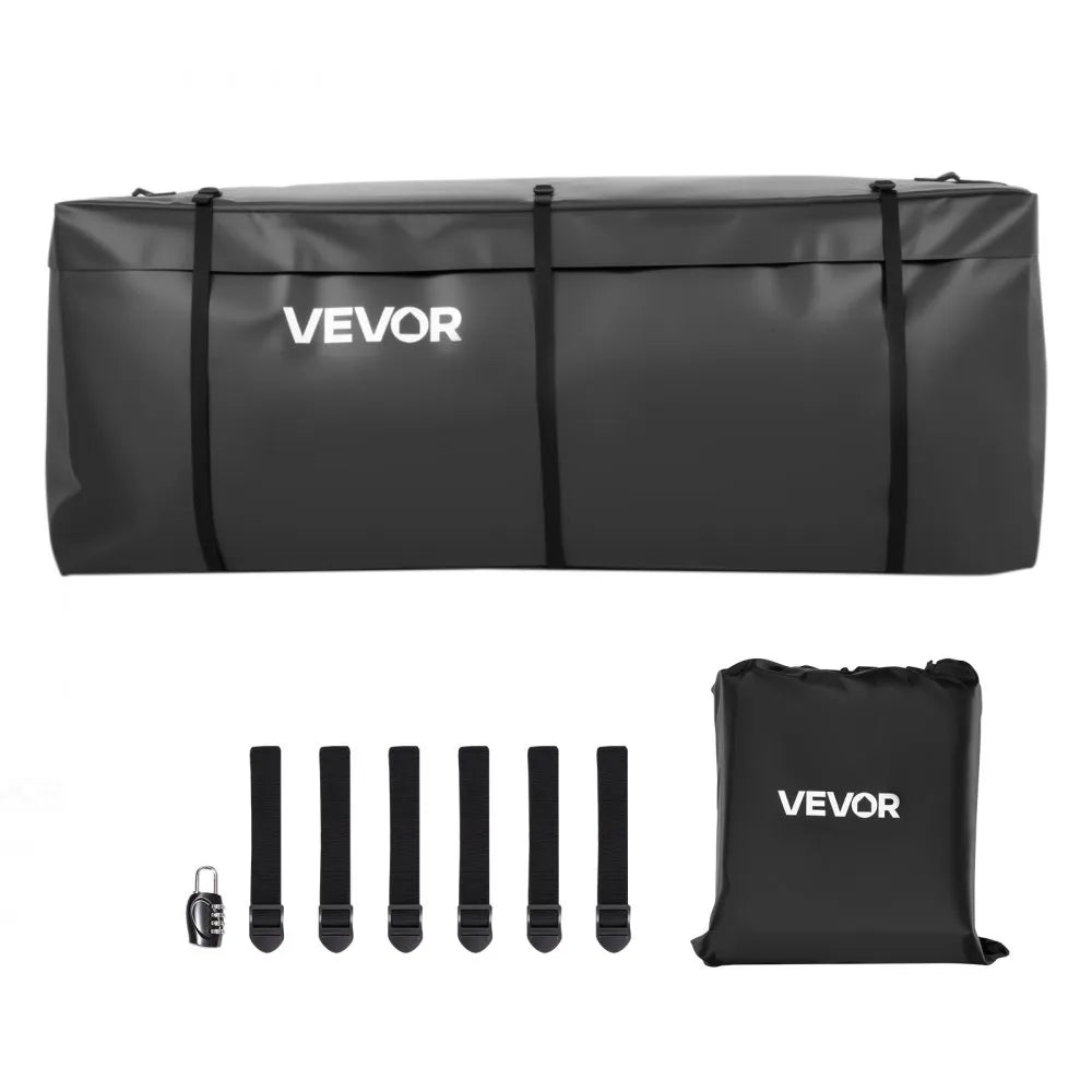 VEVOR Hitch Cargo Carrier Bag 57.48 x 19.49 x 23.82 in (16 Cu.ft) Waterproof