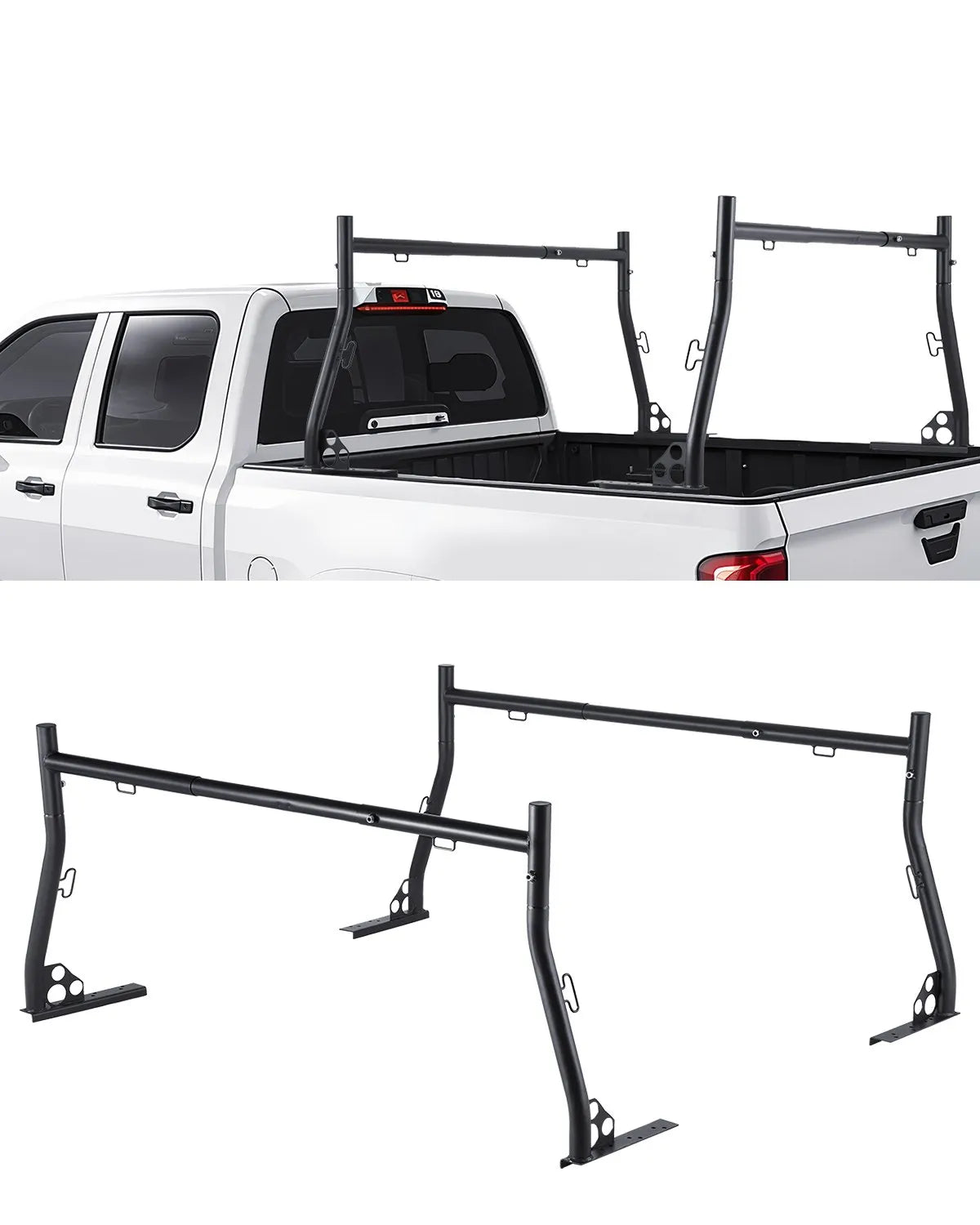 VEVOR Truck Ladder Rack Universal Cargo Rack 800 lbs Capacity for Large Cargo