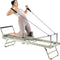 VEVOR Foldable Pilates Reformer Pilates Machine Home Gym Workout Equipment