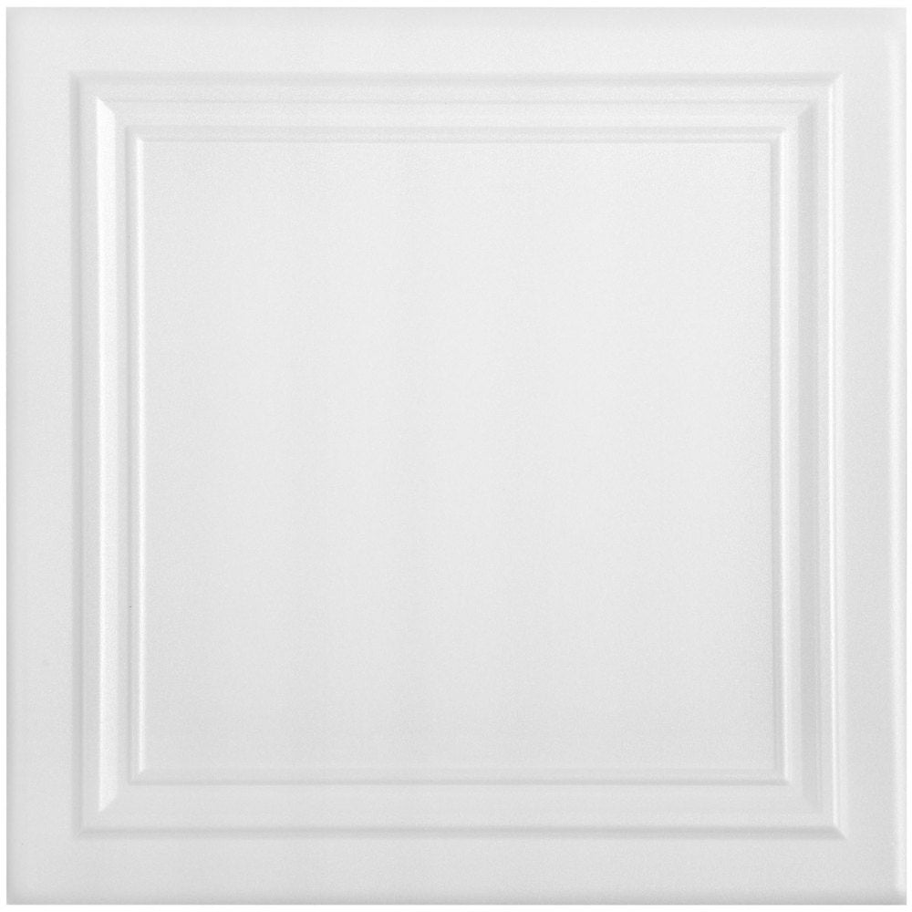 VEVOR Foam Ceiling Tiles, 19.7" x 19.7" Glue-up Ceiling Tiles, 96 pcs Lightweight Ceiling Tiles, 270 sq. ft Paintable Ceiling Tiles, 1/5" Thick Lay-in Ceiling Tile Pack for Roof and Wall Decoration 