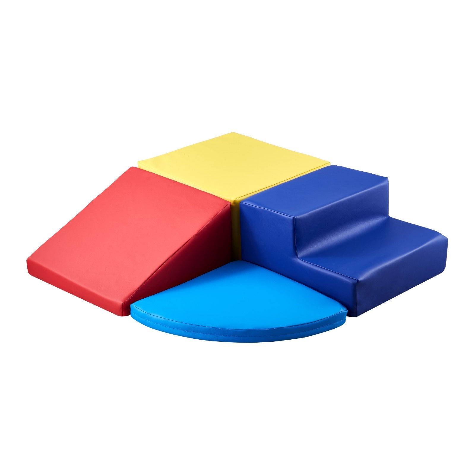VEVOR Climbing Toys 4 Piece Foam Climbing Blocks for Toddlers and Preschoolers 