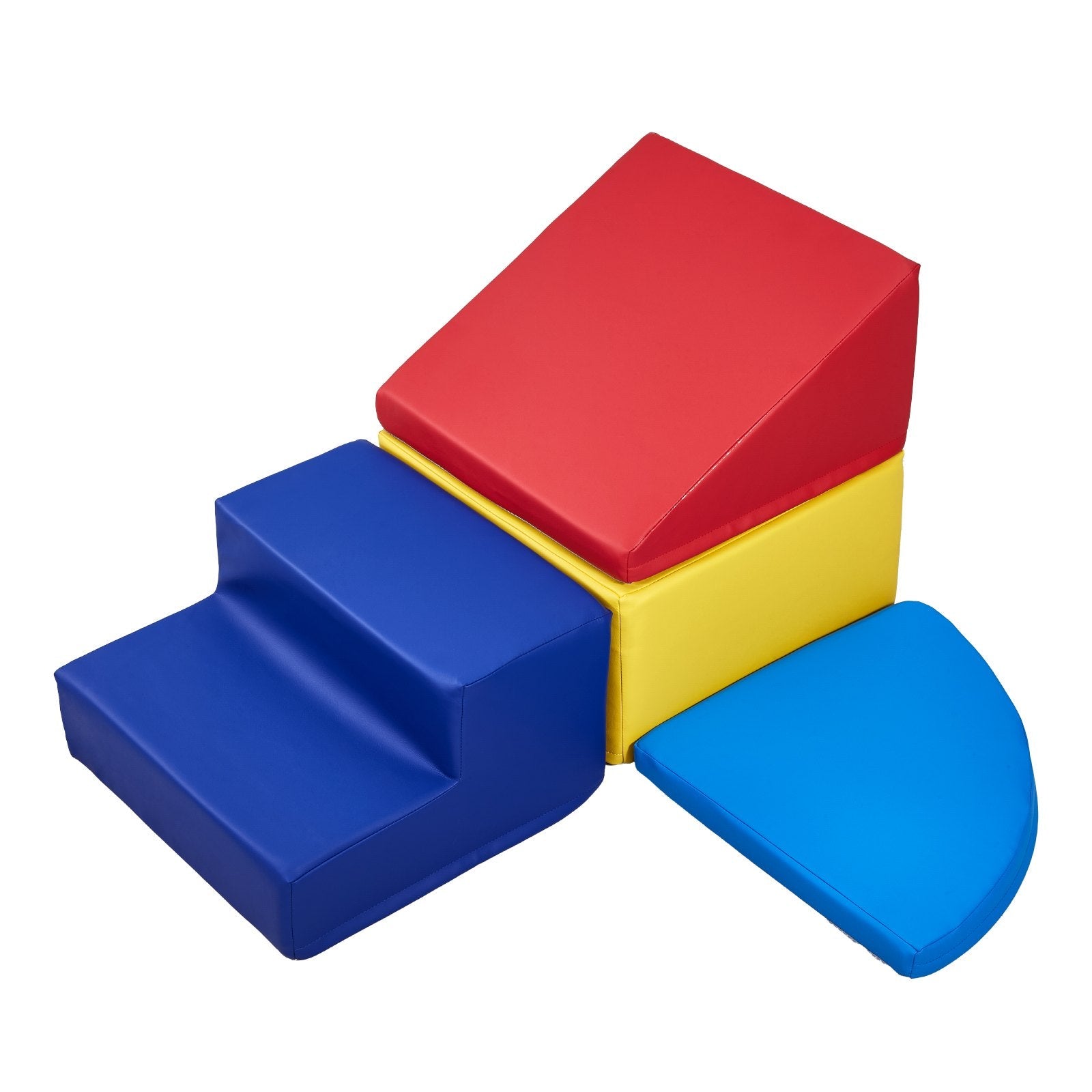 VEVOR Climbing Toys 4 Piece Foam Climbing Blocks for Toddlers and Preschoolers 