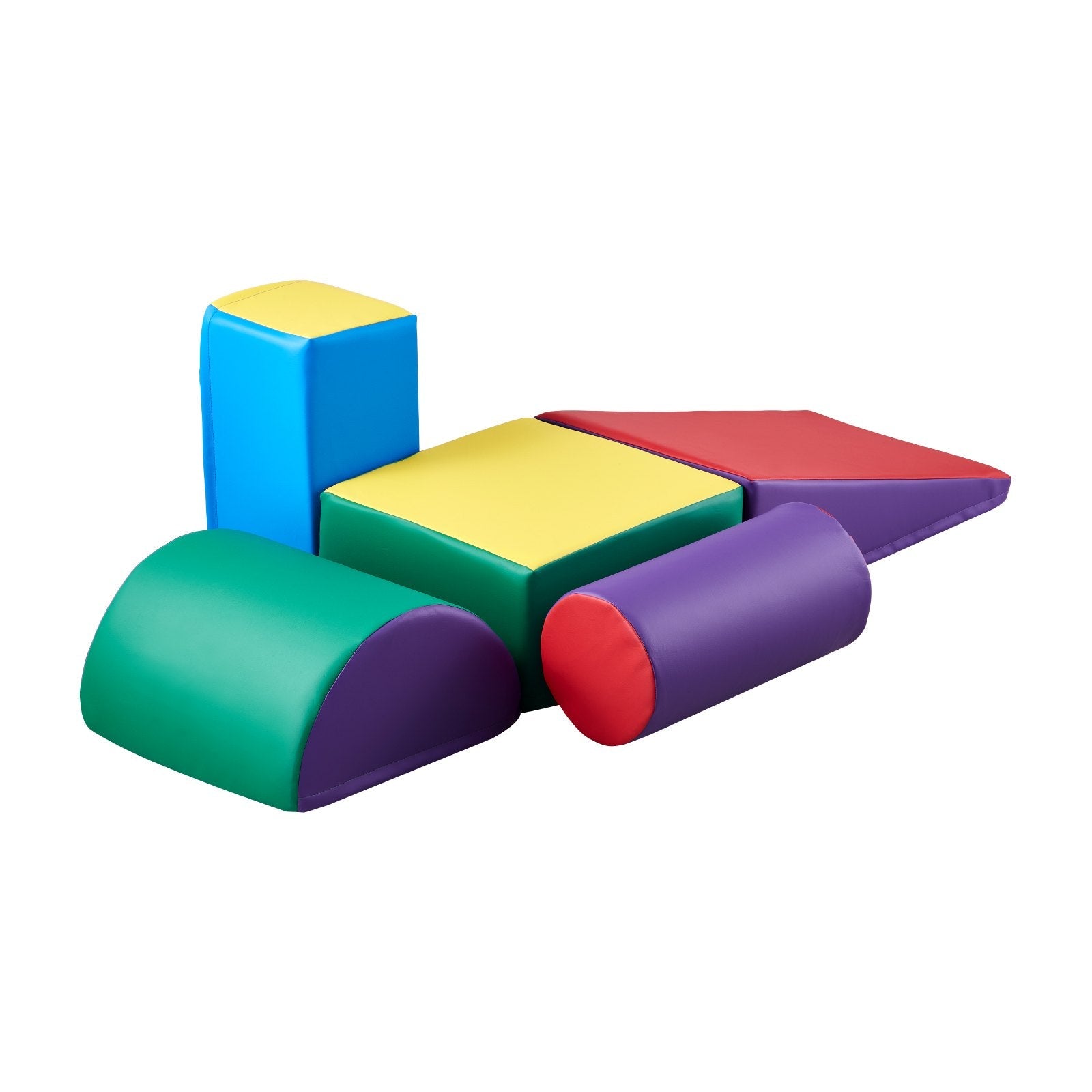 VEVOR Climbing Toys 5 Piece Foam Climbing Blocks for Toddlers and Preschoolers 