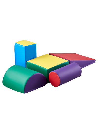 VEVOR Climbing Toys 5 Piece Foam Climbing Blocks for Toddlers and Preschoolers 