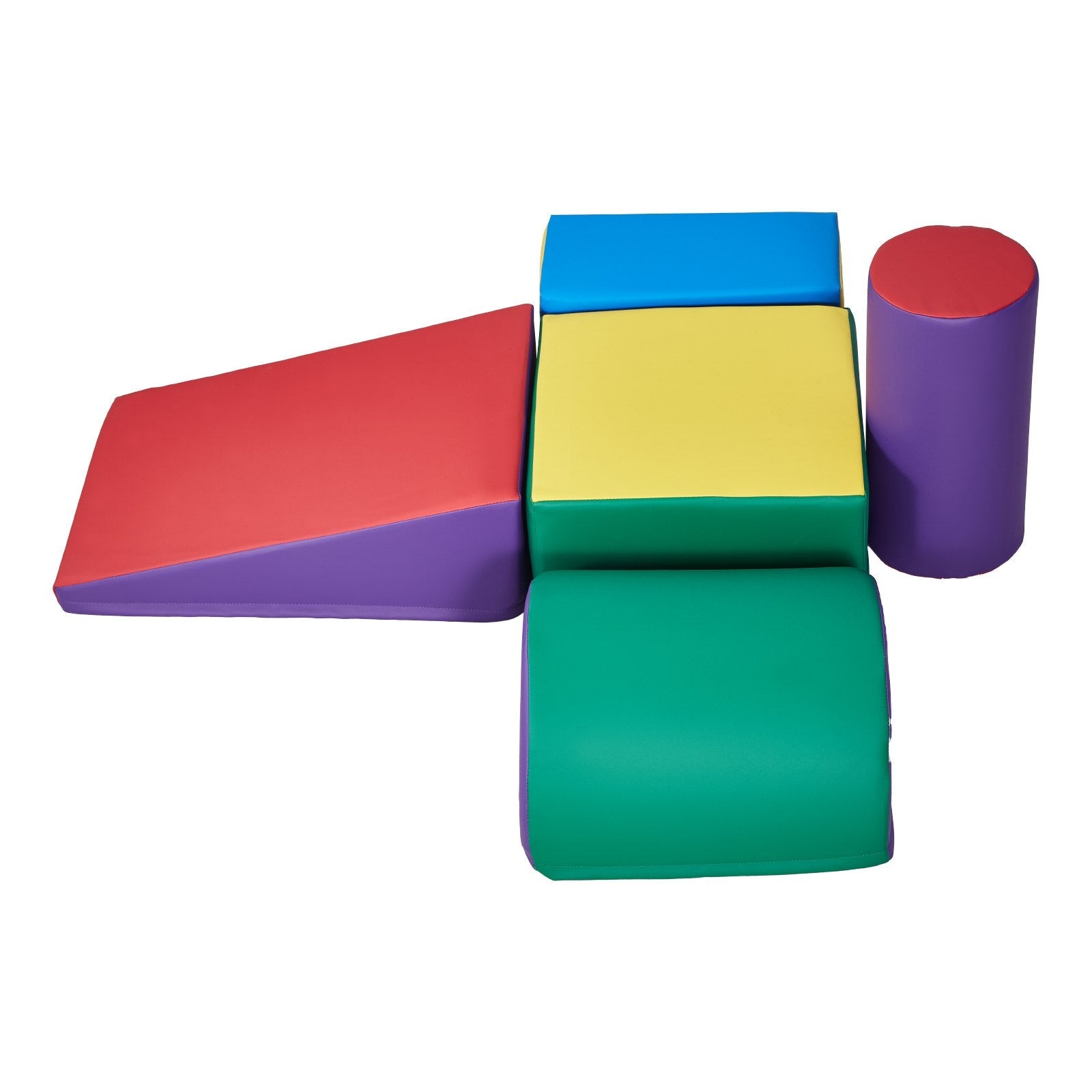 VEVOR Climbing Toys 5 Piece Foam Climbing Blocks for Toddlers and Preschoolers 