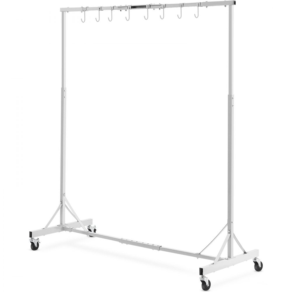 VEVOR Painting Rack Adjustable Paint Hanger 8 Hooks Auto Body Painting Stand 