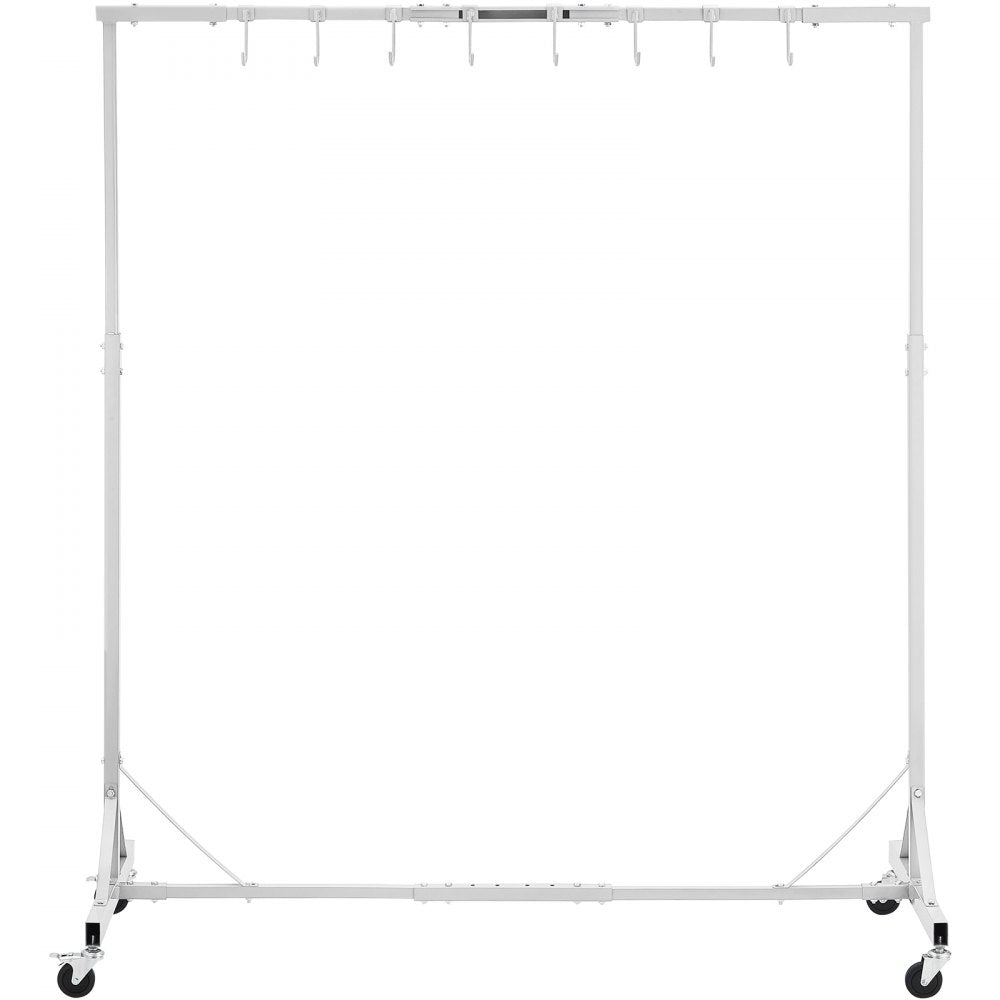 VEVOR Painting Rack Adjustable Paint Hanger 8 Hooks Auto Body Painting Stand 