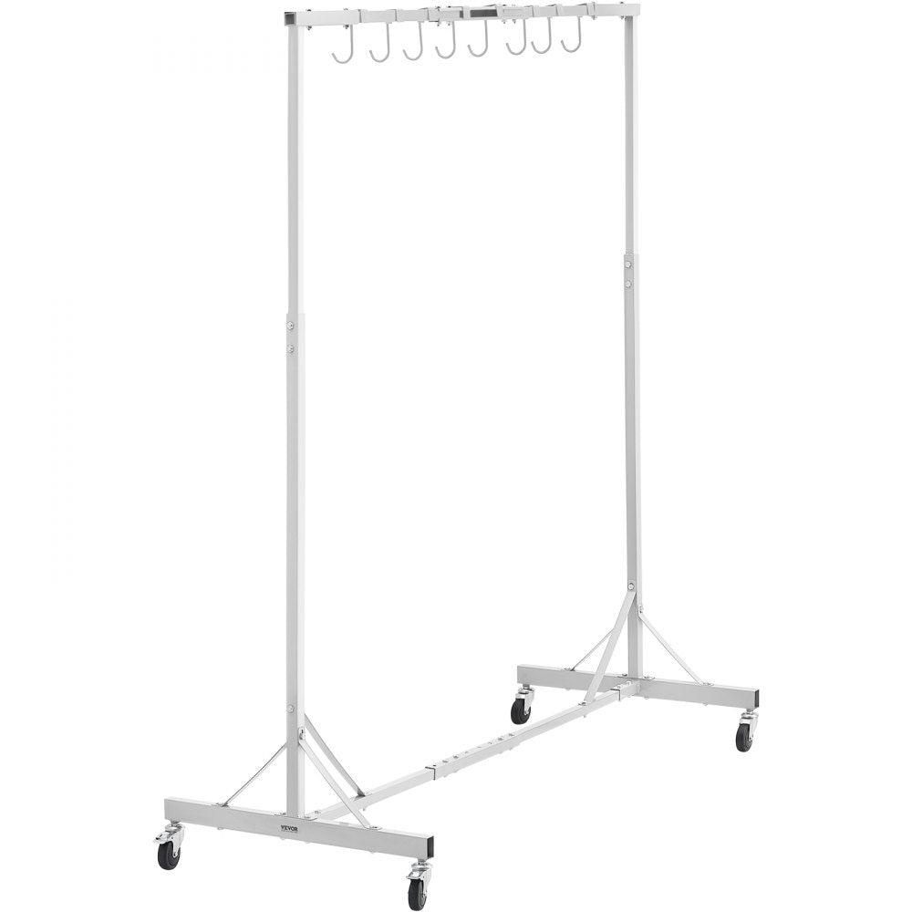 VEVOR Painting Rack Adjustable Paint Hanger 8 Hooks Auto Body Painting Stand 