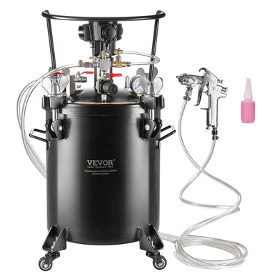 VEVOR Spray Paint Pressure Pot Tank 30 L/7.5 gal Fully Automatic Stirring 70 psi 