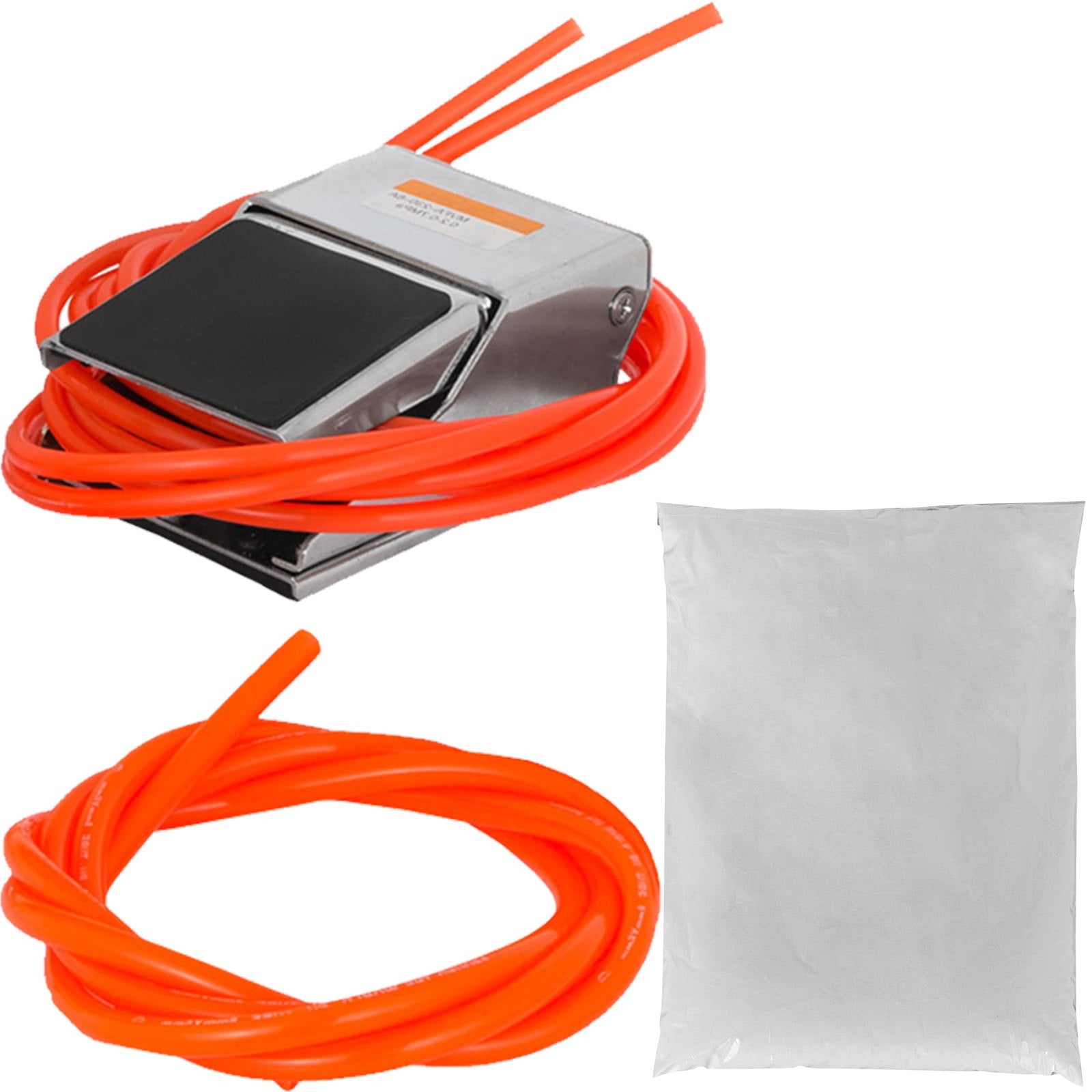 VEVOR Dental Sandblaster 2 Pen + 2 Tanks Dental Lab Sandblaster with LED Light and Large View Window Sandblaster Machine with Foot Pedal Control 