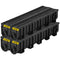 VEVOR Drainage Trench Driveway Channel Drain Kit Plastic Grate-5.8