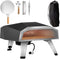 VEVOR Gas Pizza Oven, Stainless Steel Propane Pizza Oven, Gas Fire Pizza Oven with 12