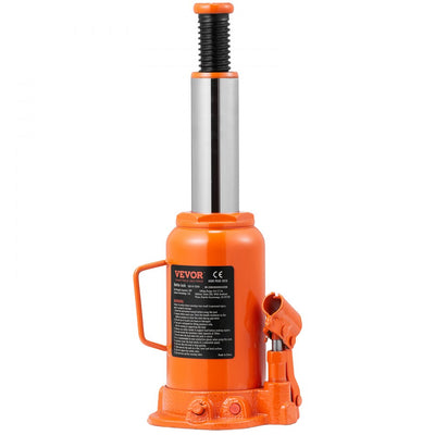VEVOR Hydraulic Bottle Jack, 20 Ton/44092 LBS All Welded Bottle Jack, 7.5-14 inch Lifting Range, with 3-section Long Handle, for Car, Pickup Truck, Truck, RV, Auto Repair, Industrial Engineering 