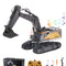 VEVOR Remote Control Excavator Toy 22 Channel 1:14 Scale RC Excavator Digger