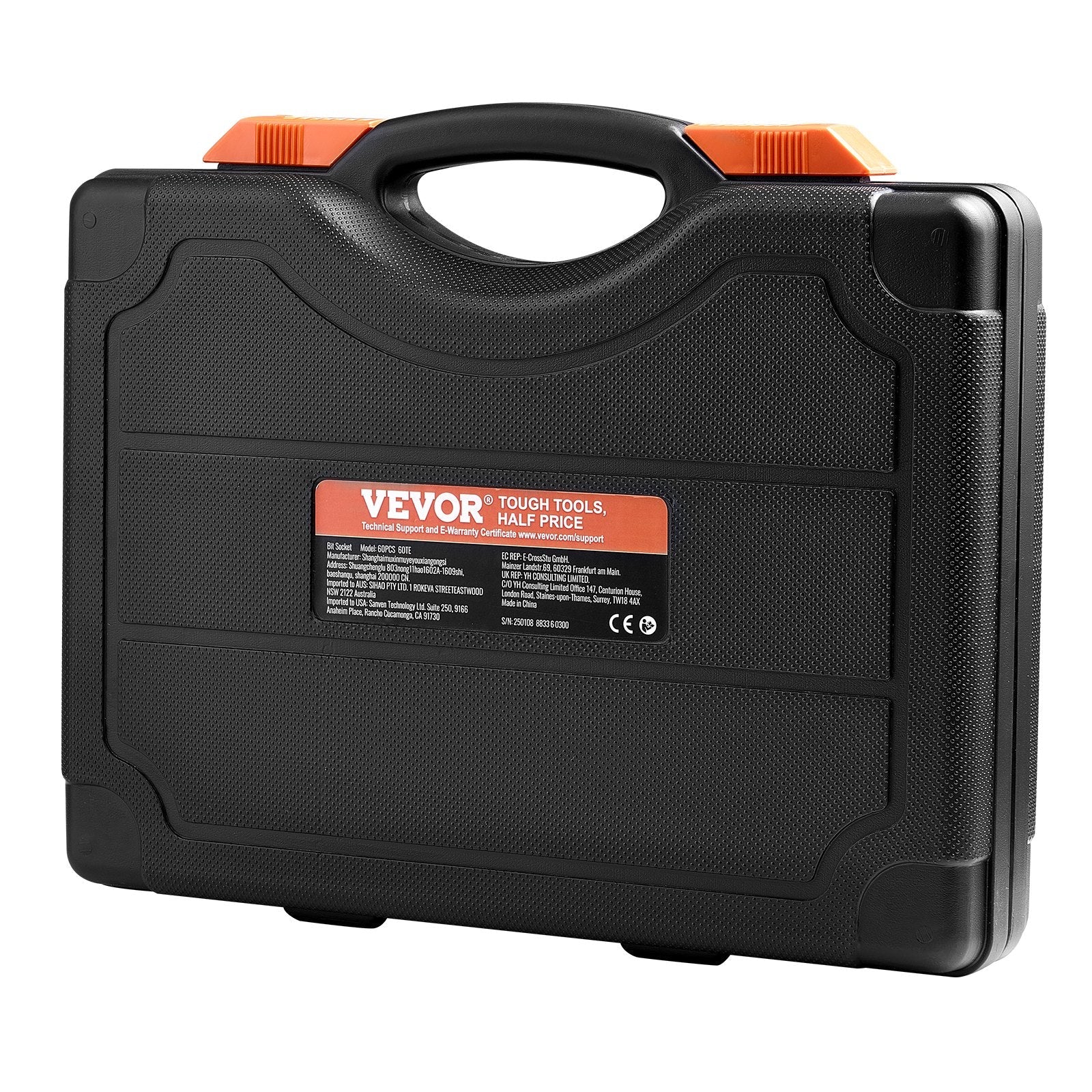 Torx Bit Socket and External Torx Socket Set 60-Piece S2 Alloy Steel Cr-V Steel 