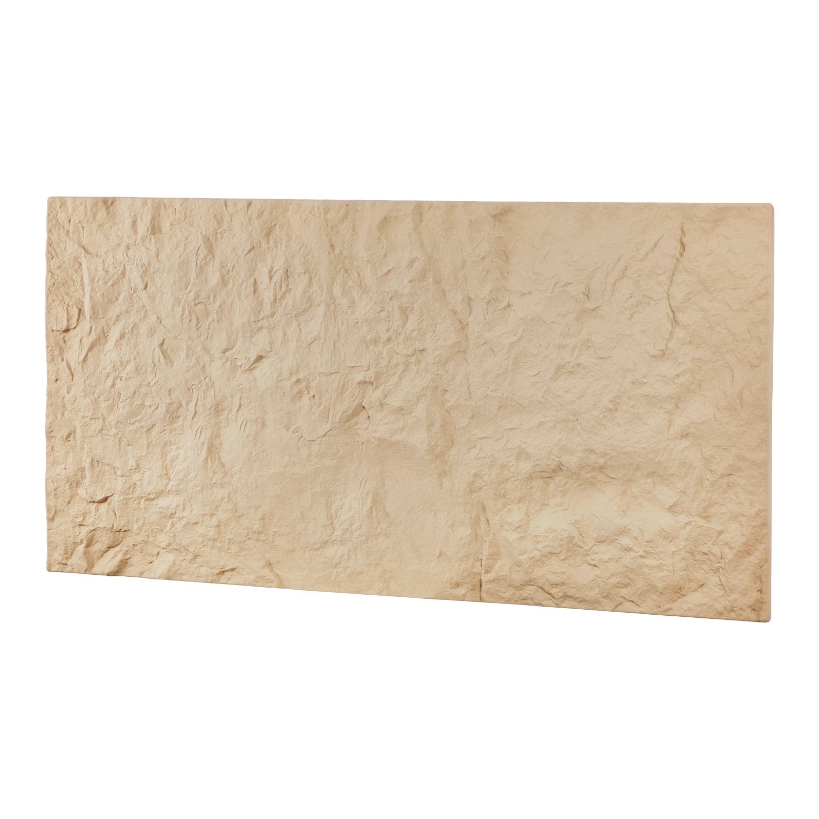 VEVOR 3D Wall Panels 4 Pack 48x24'' PU Stone-Look 32 Sq.Ft Coverage Stone Yellow 
