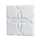 VEVOR 3D Wall Panels 33-Pack 11.81x11.81'' PVC 32 Sq.Ft Coverage Floral White
