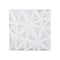 VEVOR 3D Wall Panels 33-Pack 11.81x11.81'' PVC 32 Sq.Ft Coverage Diamond White