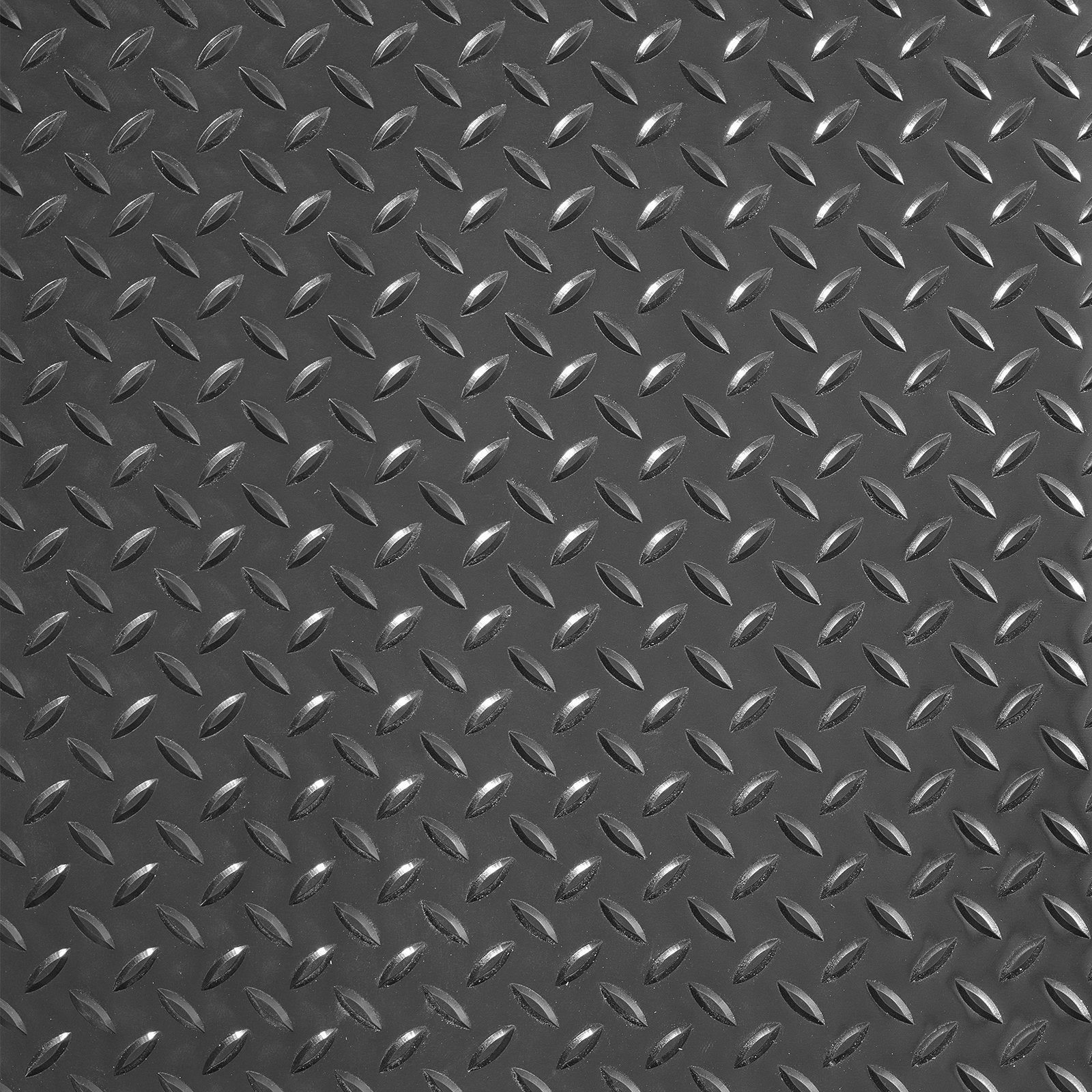 VEVOR Garage Floor Mats 2 Rolls 14.7 x 3.6 Ft Garage Mat 2.5mm Thickness Black Garage Flooring PVC Garage Mats for Under Car 