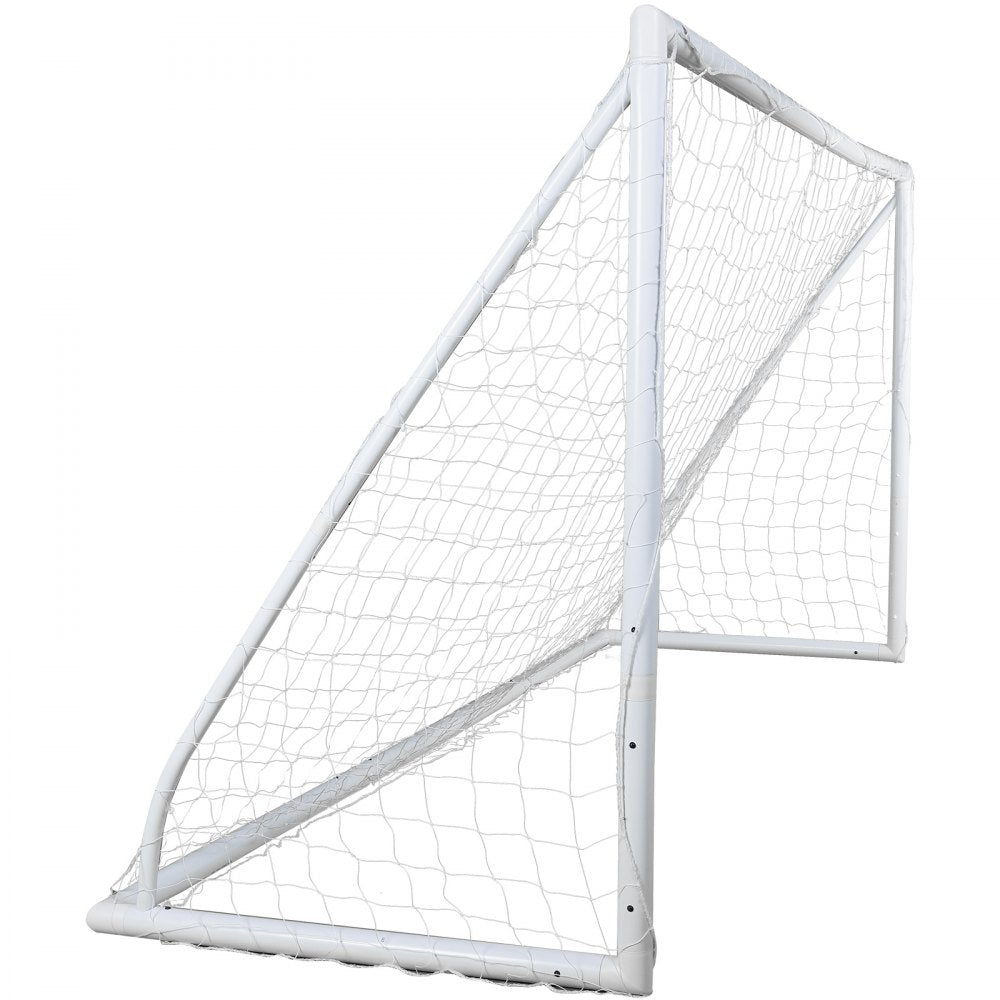 VEVOR Portable Soccer Goal, 12x6 ft Soccer Net, Adults Kids Backyard Soccer Net, Large Practice Soccer Net, Youth Training Soccer Goal Set, All-Weather Outdoor Soccer Goals with Carry Bag, 1 Pack 