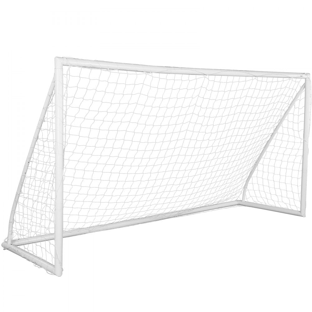 VEVOR Portable Soccer Goal, 12x6 ft Soccer Net, Adults Kids Backyard Soccer Net, Large Practice Soccer Net, Youth Training Soccer Goal Set, All-Weather Outdoor Soccer Goals with Carry Bag, 1 Pack 