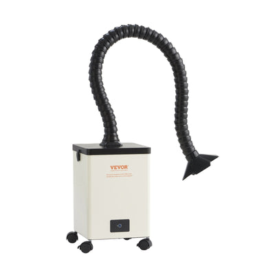 VEVOR Solder Fume Extractor, 150W Soldering Smoke Extractor with 3-Stage Filters, 332 m³/h Strong Suction Smoke Absorber and Purifier for Soldering, Engraving, DIY Welding, Salon 