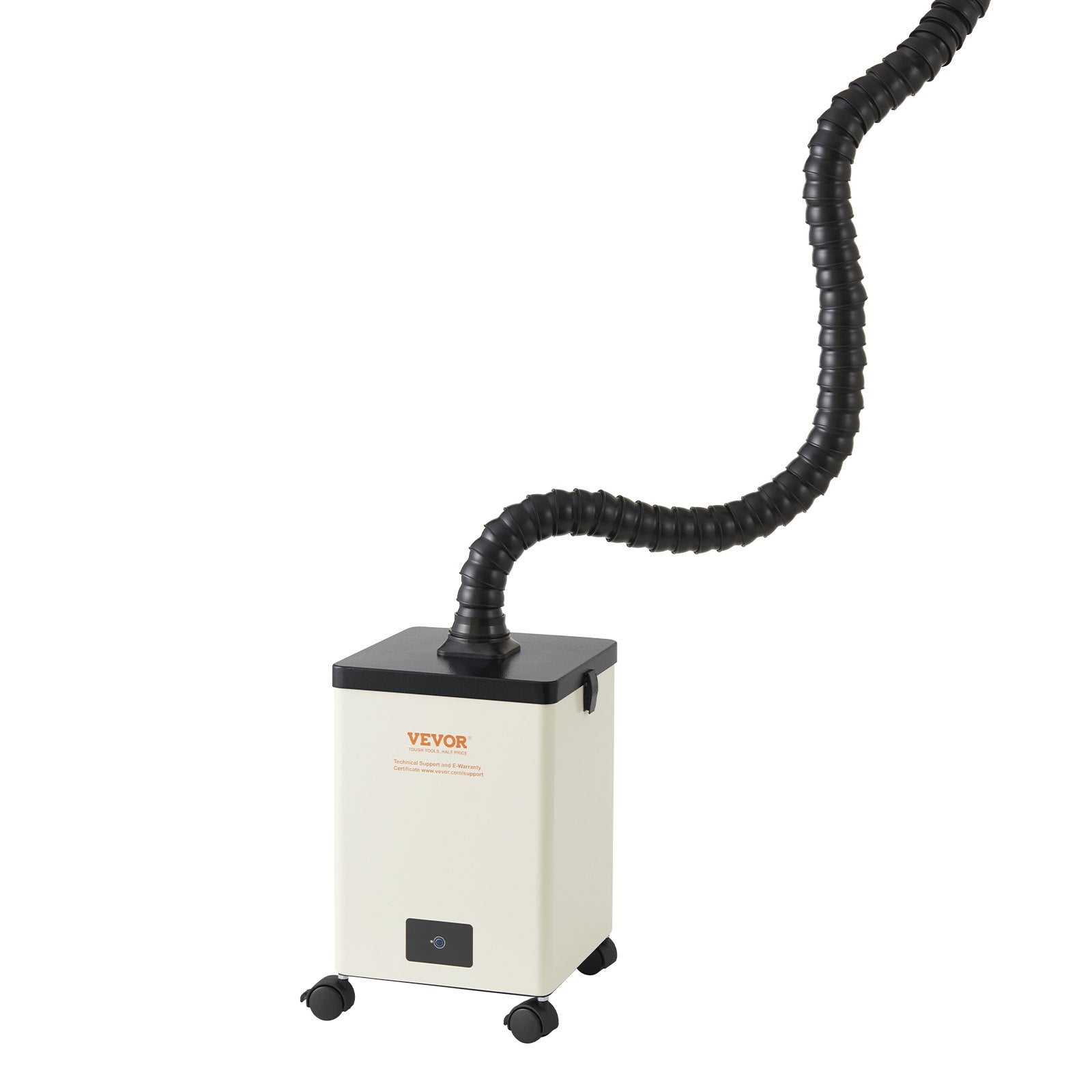 VEVOR Solder Fume Extractor, 150W Soldering Smoke Extractor with 3-Stage Filters, 332 m³/h Strong Suction Smoke Absorber and Purifier for Soldering, Engraving, DIY Welding, Salon 