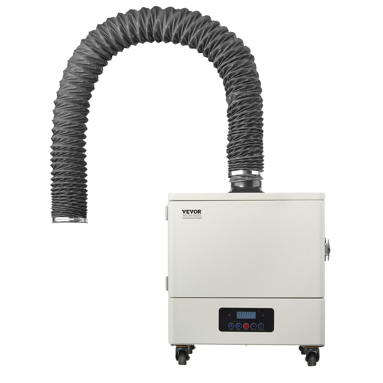 VEVOR Solder Fume Extractor 459 m³/h 280W Brushless Motor with 10 Levels Speed 