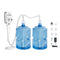 VEVOR Bottled Water Dispenser Pump System, 2x5 Gallon Dispensing System, Automatic Electric Water Dispenser, Double-Pipe Water Jug Pump, Compatible Use with Coffee/Tea Machine, Refrigerator, Ice Maker