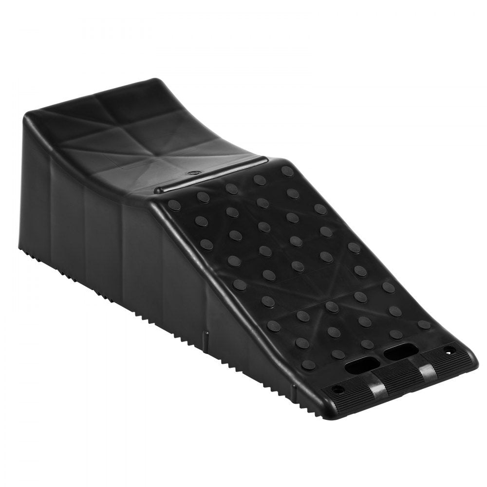 VEVOR Car Ramp, 1 Piece Low Profile Car Service Ramp, 20000 lbs/10 ton Loading Capacity, 5.5" Lift Height Car Ramp, Heavy Duty Tire Ramp for Oil Changes Car Lift and Vehicle Maintenance 