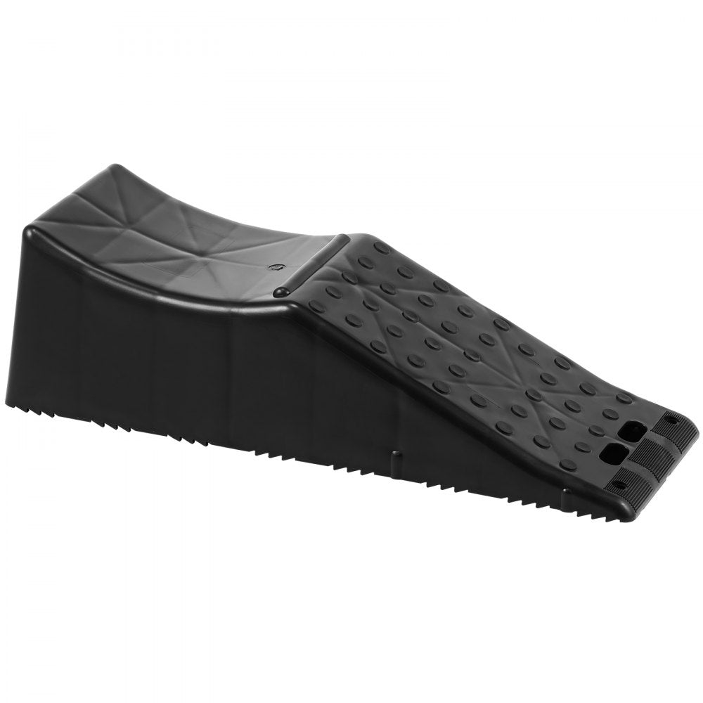 VEVOR Car Ramp, 1 Piece Low Profile Car Service Ramp, 20000 lbs/10 ton Loading Capacity, 5.5" Lift Height Car Ramp, Heavy Duty Tire Ramp for Oil Changes Car Lift and Vehicle Maintenance 