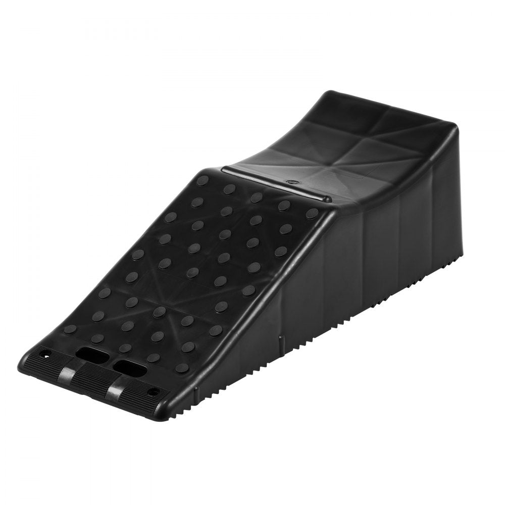 VEVOR Car Ramp, 1 Piece Low Profile Car Service Ramp, 20000 lbs/10 ton Loading Capacity, 5.5" Lift Height Car Ramp, Heavy Duty Tire Ramp for Oil Changes Car Lift and Vehicle Maintenance 