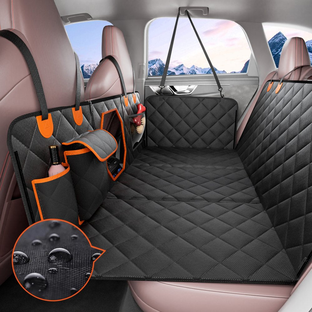 VEVOR 52 x 23.5 in Dog Car Seat Cover for Back Seat Waterproof 600D for Cars 