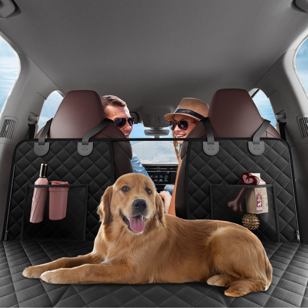 VEVOR 52 x 24.8 in Dog Car Seat Cover for Back Seat Waterproof 600D for Cars 