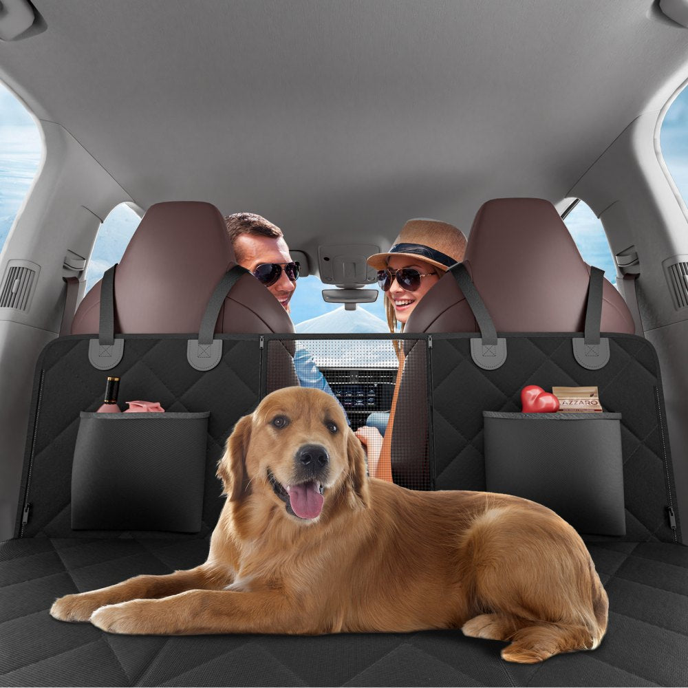 VEVOR 53 x 24.8 in Dog Car Seat Cover for Back Seat Waterproof 600D for Cars 