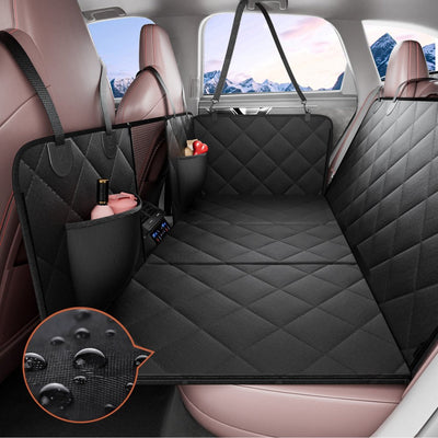 VEVOR 53 x 24.8 in Dog Car Seat Cover for Back Seat Waterproof 600D for Cars 