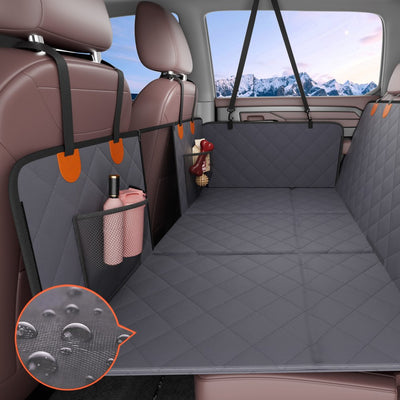 VEVOR 57.4 x 30.3 in Dog Car Seat Cover for Back Seat Waterproof 600D for Truck 