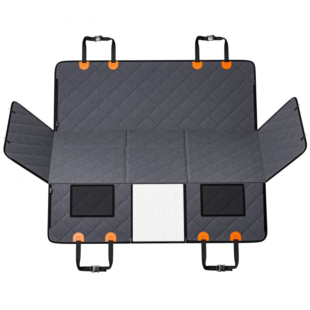 VEVOR 57.4 x 30.3 in Dog Car Seat Cover for Back Seat Waterproof 600D for Truck 