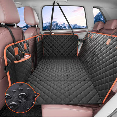 VEVOR 51.2 x 27.6 in Dog Car Seat Cover for Back Seat Waterproof 600D for SUV 