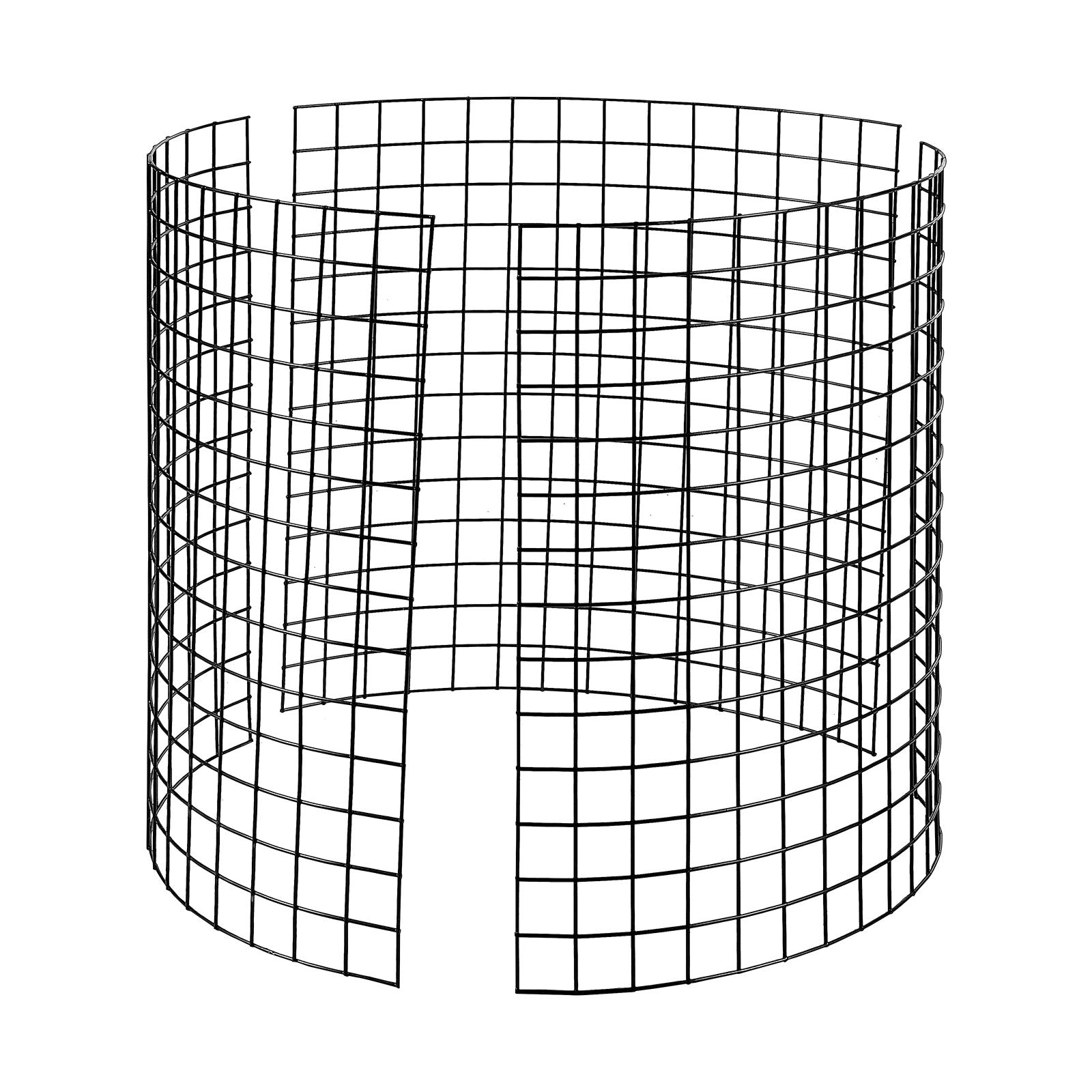 VEVOR 6 Pack Plant Protector from Animals 12.6'' Dia. x 14'' H Metal Plant Cage 