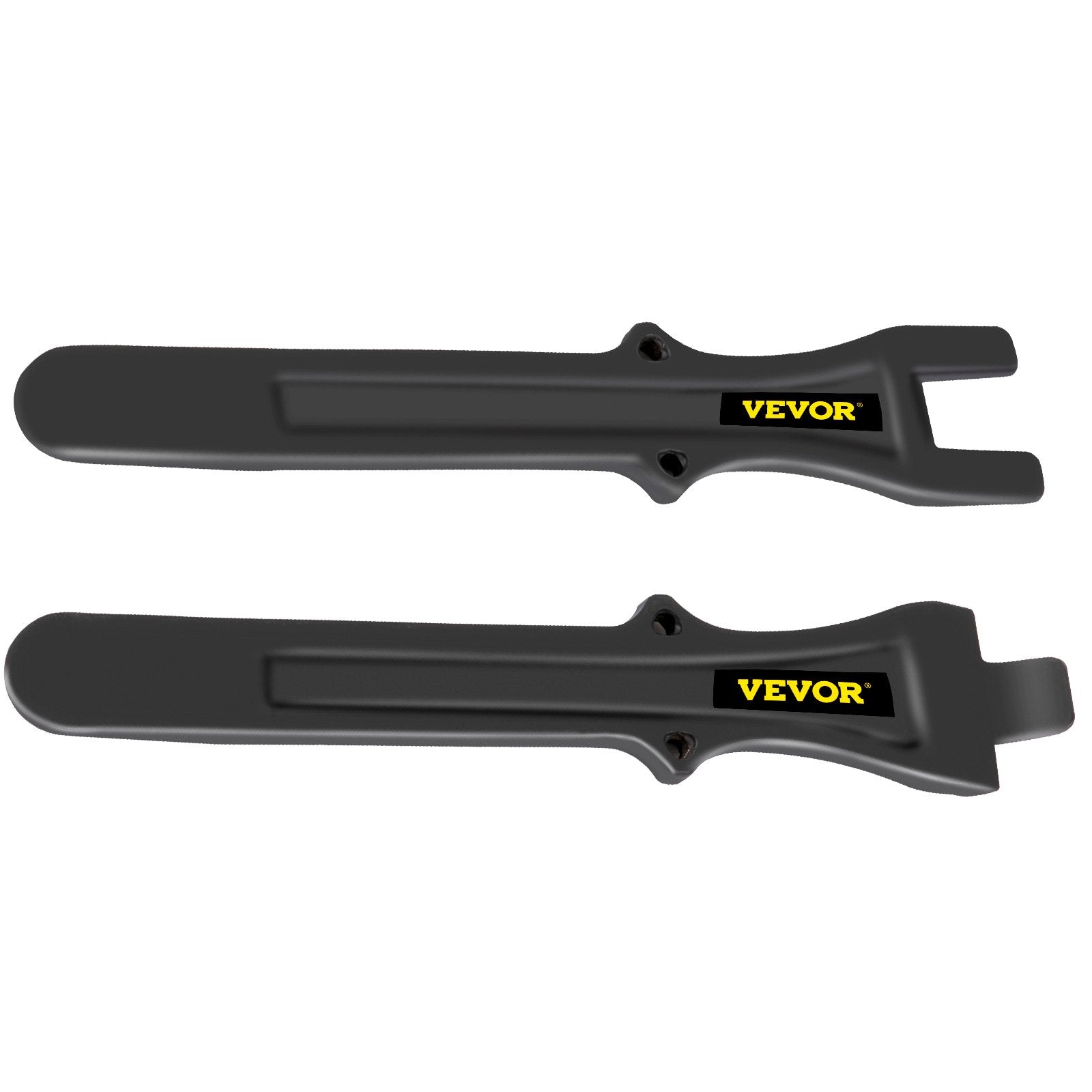 VEVOR Tire Changing Tool, 9.65 Inch Tire Iron Set, 2pcs Motorcycle Tire Irons, 40CR Steel Tire Bead Breaker, Black Tire Changing Spoons, Rust Proof Motorcycle Tire Spoons, Tire Levers For Bile Tires 
