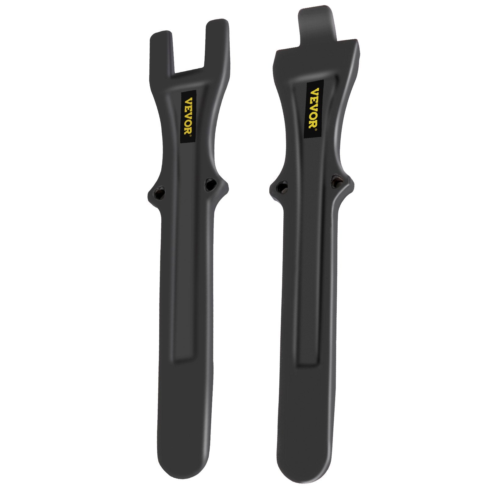 VEVOR Tire Changing Tool, 9.65 Inch Tire Iron Set, 2pcs Motorcycle Tire Irons, 40CR Steel Tire Bead Breaker, Black Tire Changing Spoons, Rust Proof Motorcycle Tire Spoons, Tire Levers For Bile Tires 