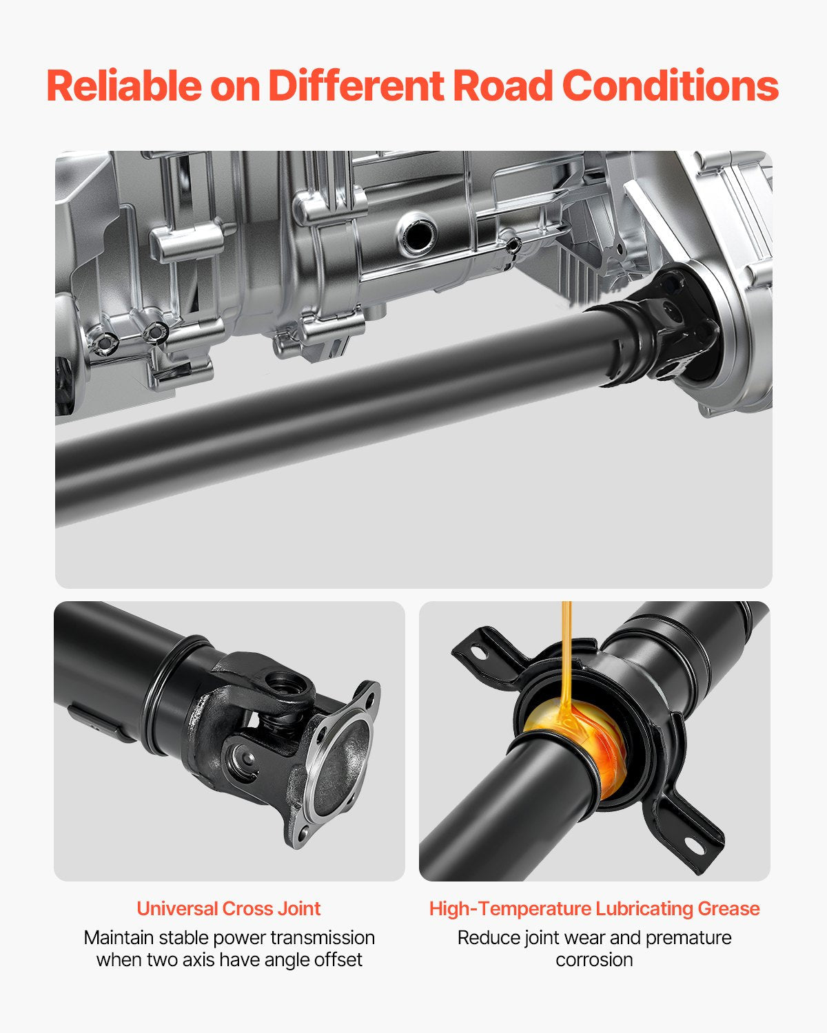 VEVOR Rear Drive Shaft Assembly Compatible with 1997-2001 Honda CR-V 2.0L L4 4WD 