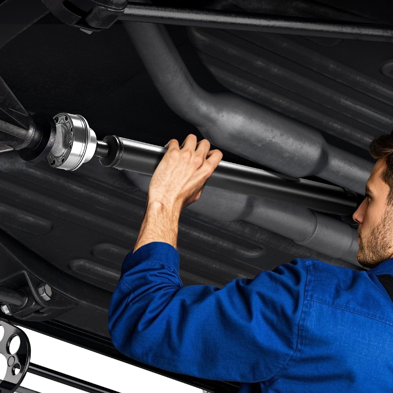 VEVOR Rear Prop Drive Shaft Compatible with 2015-2019 Dodge Challenger V6 3.6L 