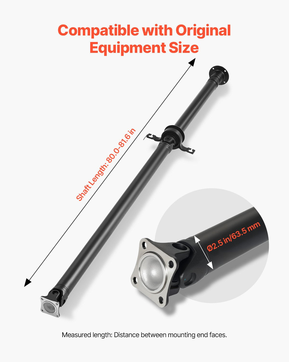 VEVOR Rear Drive Shaft Assembly Compatible with 2007-2014 Ford Edge/Lincoln MKX 
